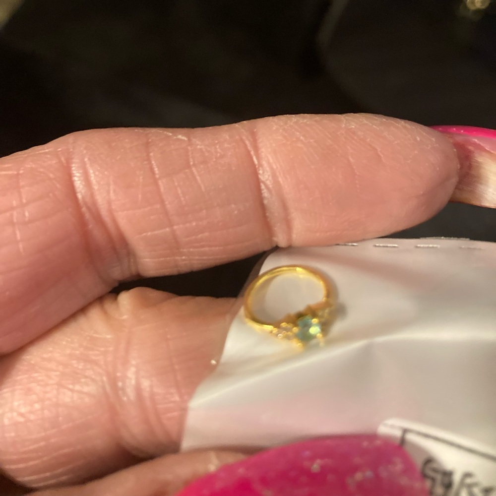 Nose Ring- Gold Nose Clip Cubic Zirconia Copper Nose Clip nwt - Picture 13 of 16